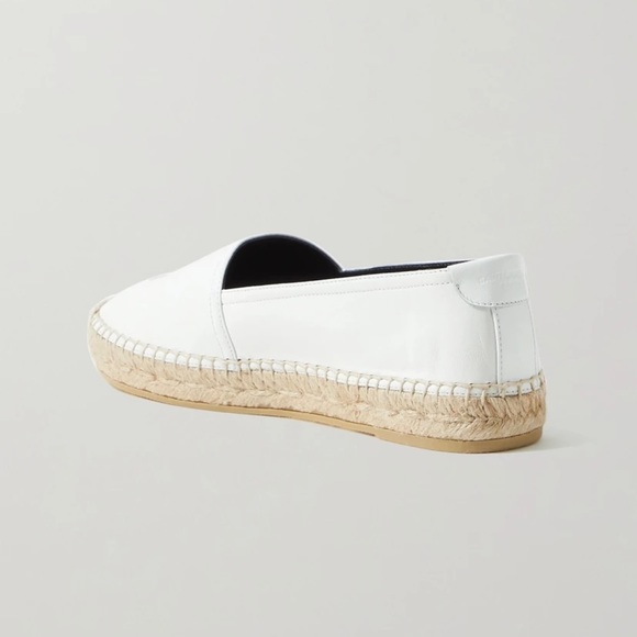 Saint Laurent White Espadrilles W/Logo - Picture 2 of 3